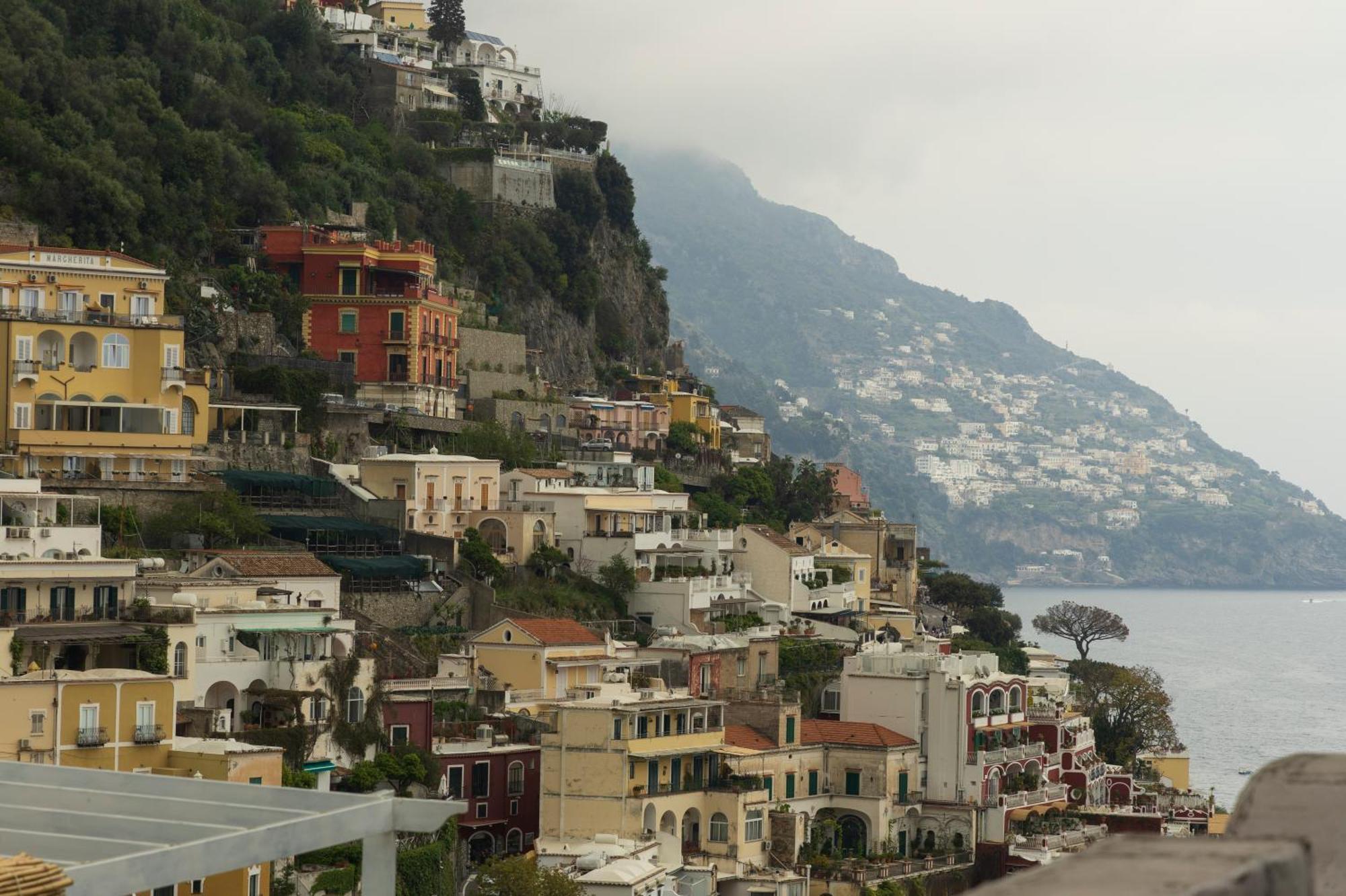 Casa Flavia Positano Center - 5 Minutes To Beach And 4 Air Conditioning Eksteriør billede